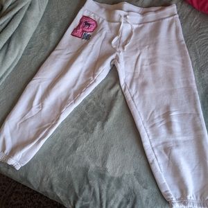 Pink sweatpants